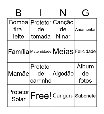 CHÁ DA MARIA LIS Bingo Card