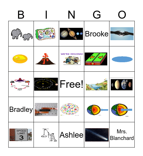 Review Bingo Card