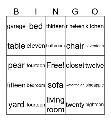 MO3 Bingo Card