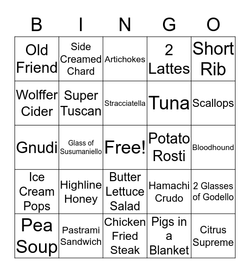 Memorial Day Weekend Bingo! Bingo Card