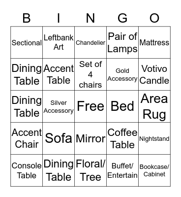 Island City Traders 5-27-17 Bingo Card