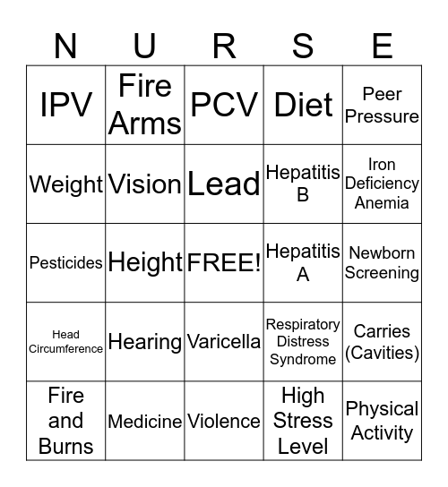 Community Bingo Card