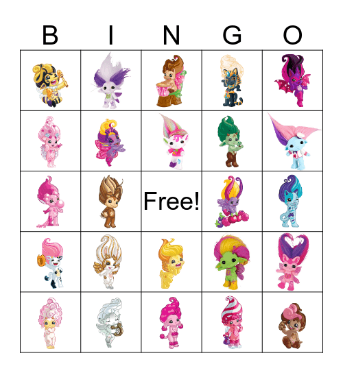 The Zelfs  Bingo Card
