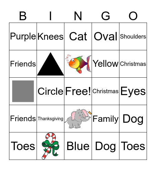 Review Bingo Card
