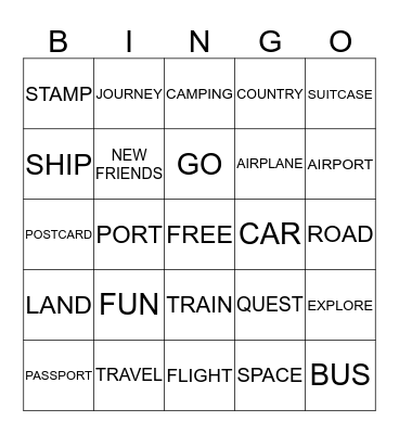 SUMMER READING CLUB Bingo Card