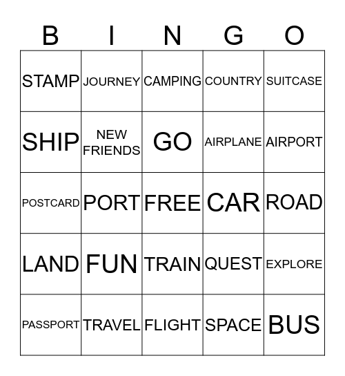 SUMMER READING CLUB Bingo Card