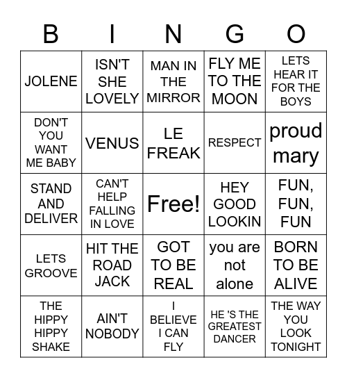 SUMMER Bingo Card