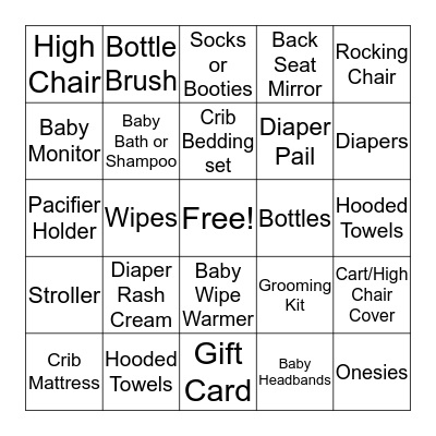 KAYLEIGH GRACE Bingo Card