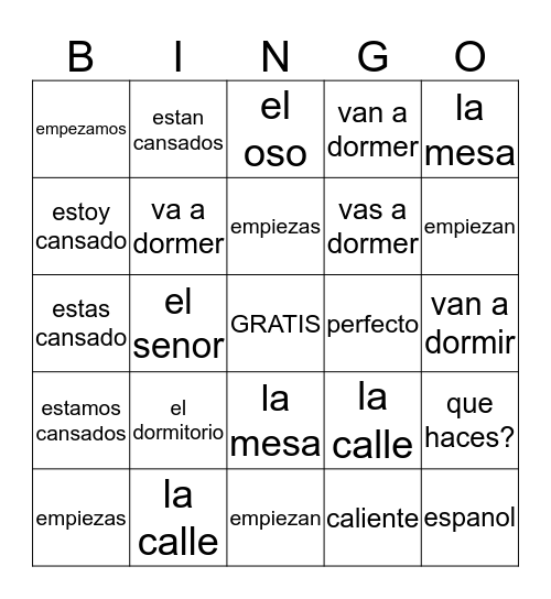 La Loteria 2-6 Bingo Card