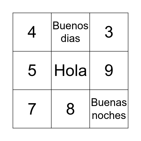 Lingo Flamingo Bingo Card