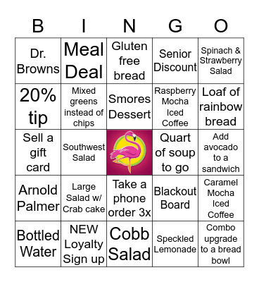 Tron Bingo Card