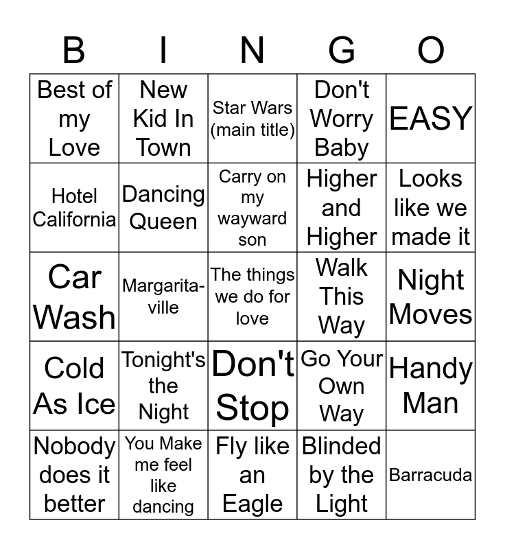 top-hits-of-1977-bingo-card