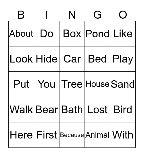 BRETANLLY Bingo Card