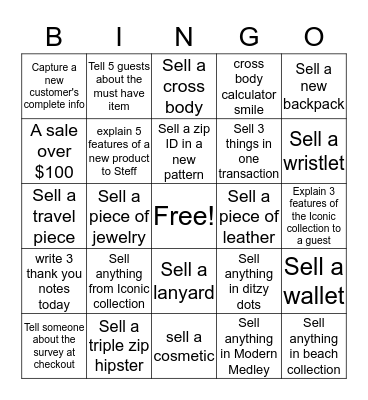 Launch Weekend! Bingo Card