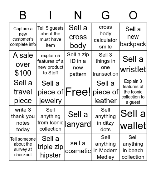 Launch Weekend! Bingo Card