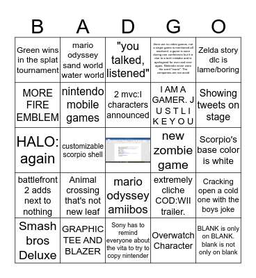 E-mail E-mail E-mail Bingo Card