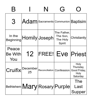 CCD 1st Review Bingo  Bingo Card