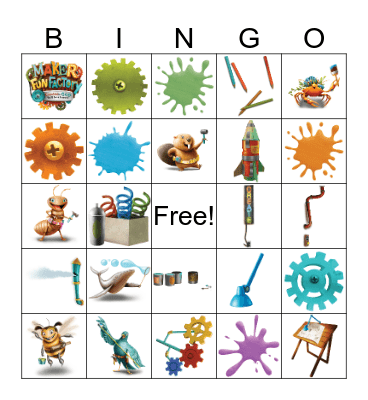 Maker Fun Factory  Bingo Card