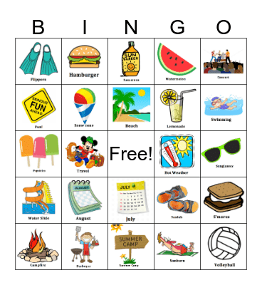 Employee Appreication Week Bingo Card