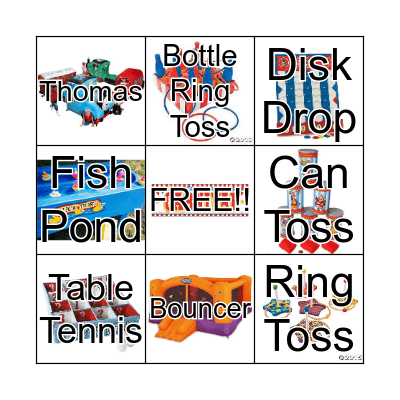 PAC Fair 2017 Bingo Card