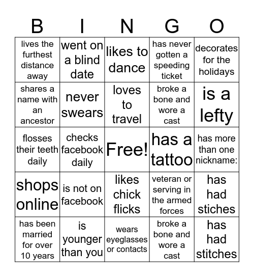 skadson  Bingo Card