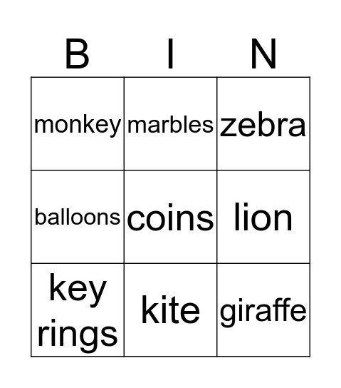 Windows Bingo Card