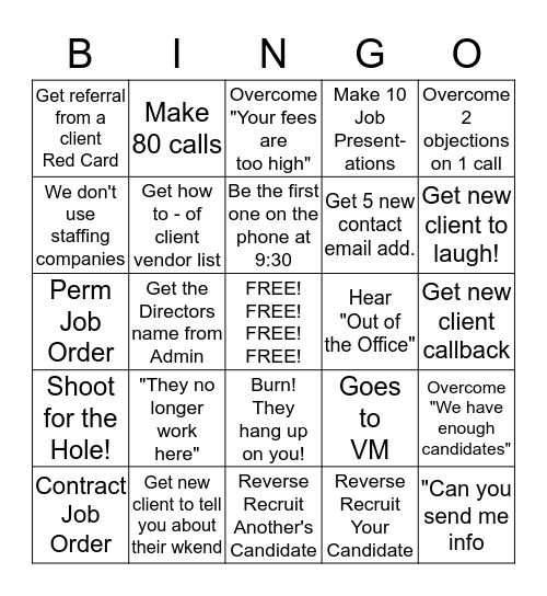 Ashley Ellis Bingo Card