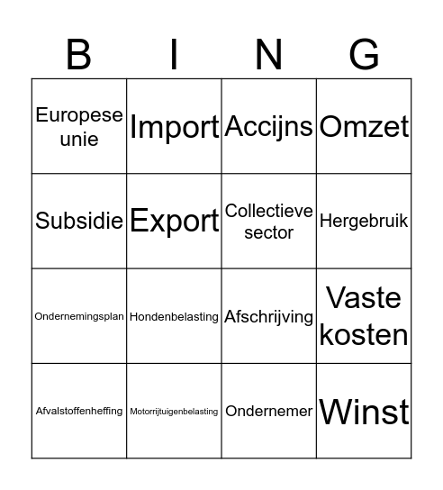 mavo 2 bingo Card