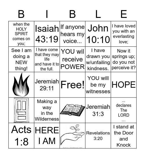 Babbitt Assembly 2017a Bingo Card