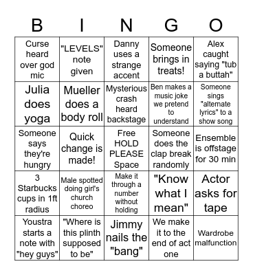 TECH BINGO Card