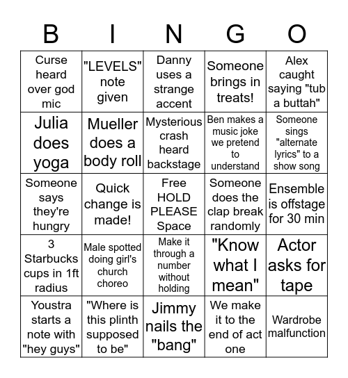TECH BINGO Card