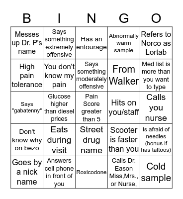 App Bingo Card