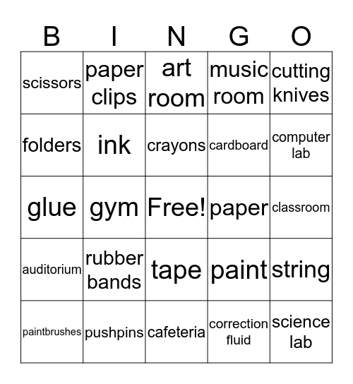 REVIEW :D Bingo Card