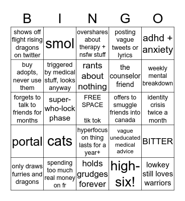 jay bingo Card
