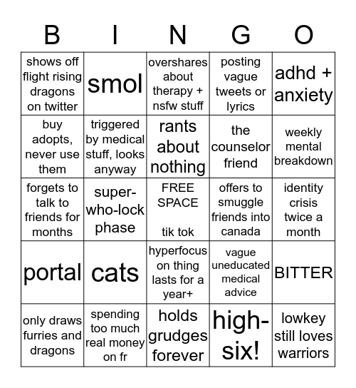 jay bingo Card