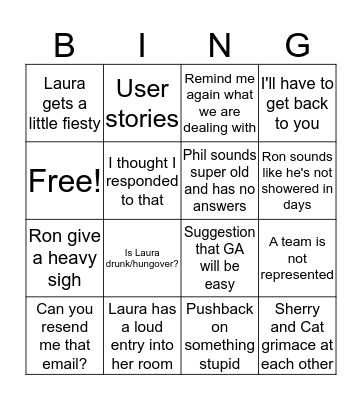 Caresource Bingo Card