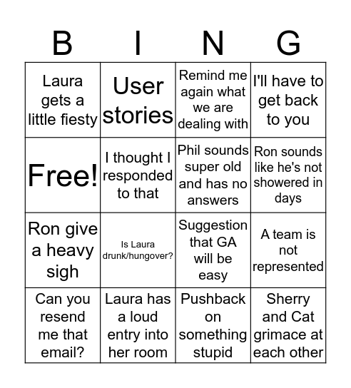 Caresource Bingo Card