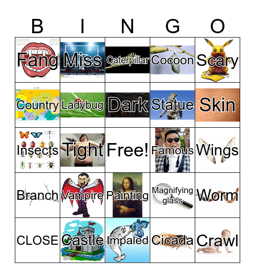 Reading sponge 3 bingo Card