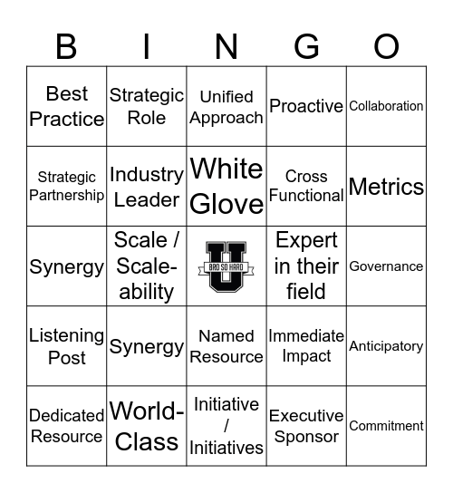 Buzzword Bingo Card