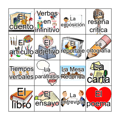 Loteria Bingo Card