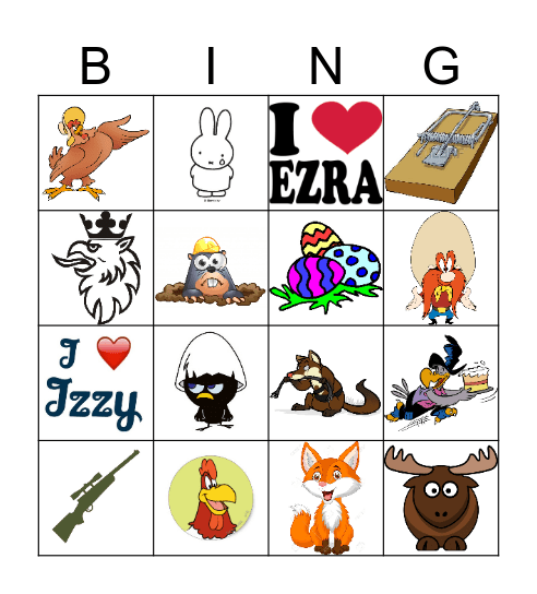 "Kinderboerderij Cordes"-BINGO Card