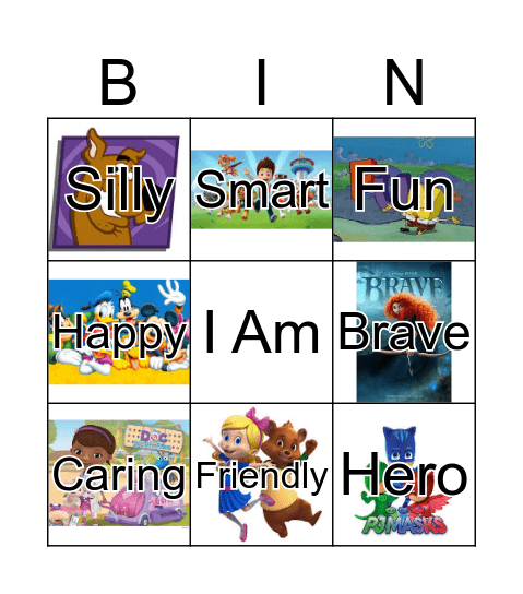 I am bingo Card