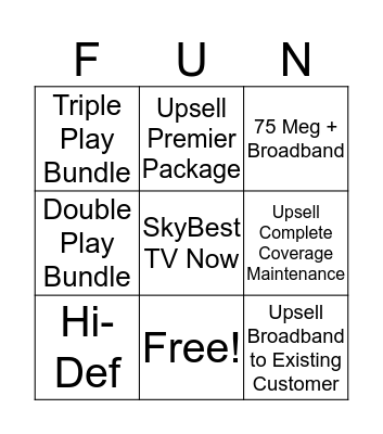 Beach Blanket BINGO Card