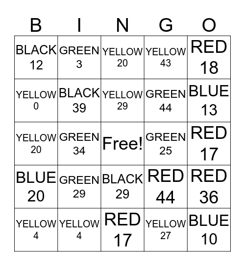 BLACK SOX BASEBALL Bingo Card
