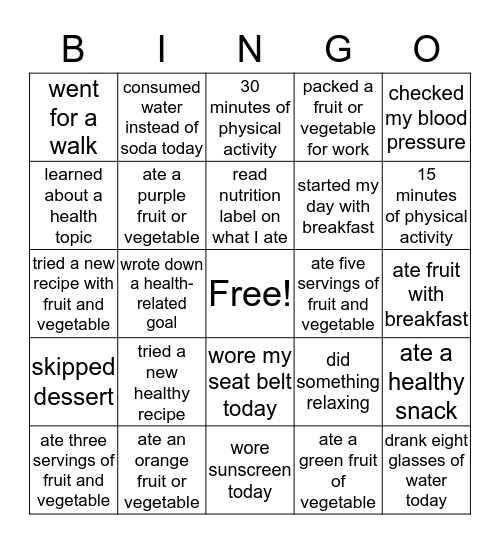 healthy-bingo-card
