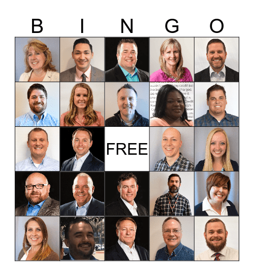 July Monthly Giveaway Bingo Card