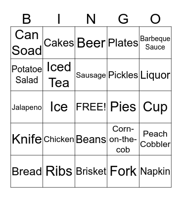 FRANKLIN'S FAMILY REUNION Bingo Card