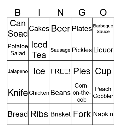 FRANKLIN'S FAMILY REUNION Bingo Card