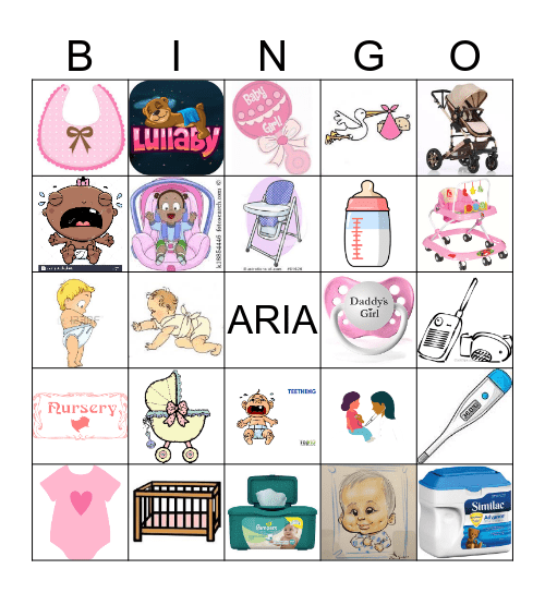 ARIA'S BINGO Card