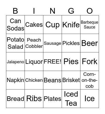 FRANKLIN'S FAMILY REUNION Bingo Card